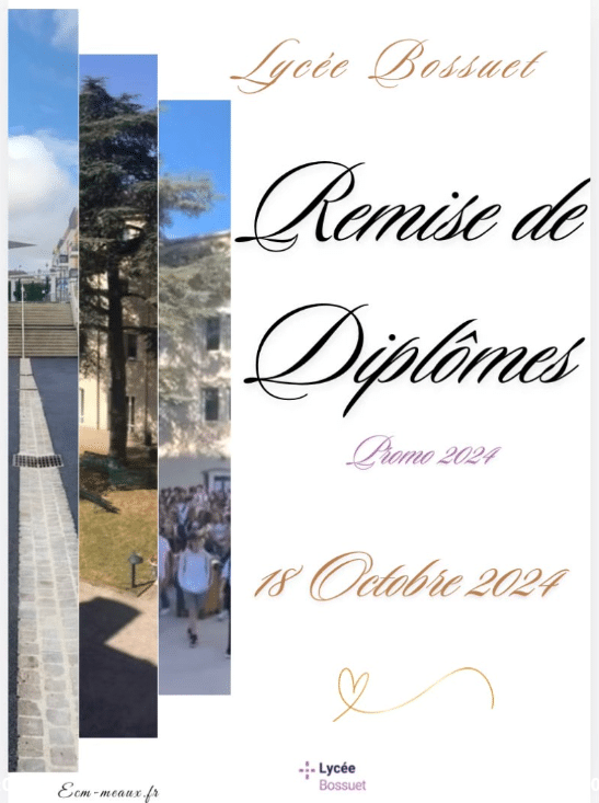 CÉRÉMONIE DE REMISE DES DIPLÔMES