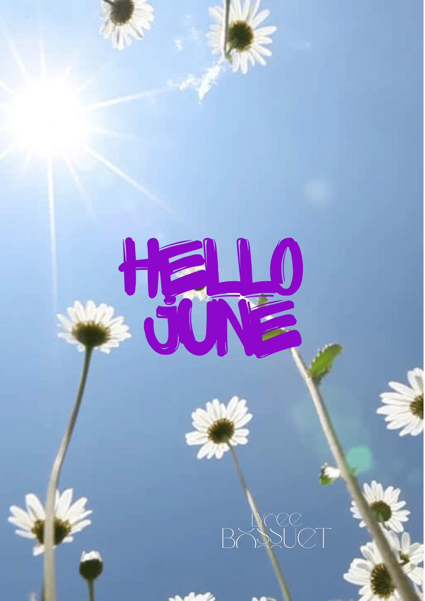 CALENDRIER DU MOIS DE JUIN