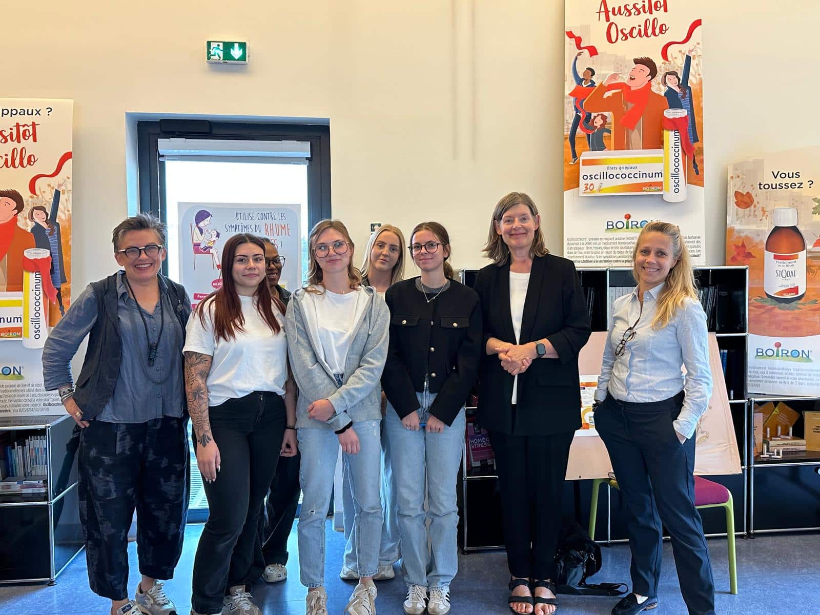 Visite du Laboratoire BOIRON