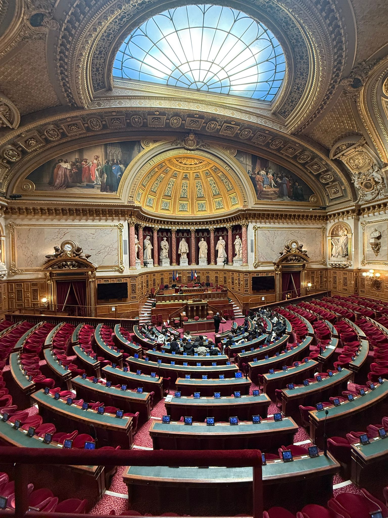 IMMERSION AU COEUR DU SÉNAT